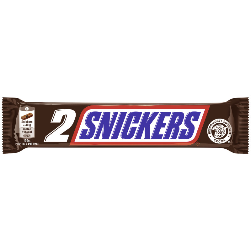 SNICKERS® Bar 2Pack = 80g