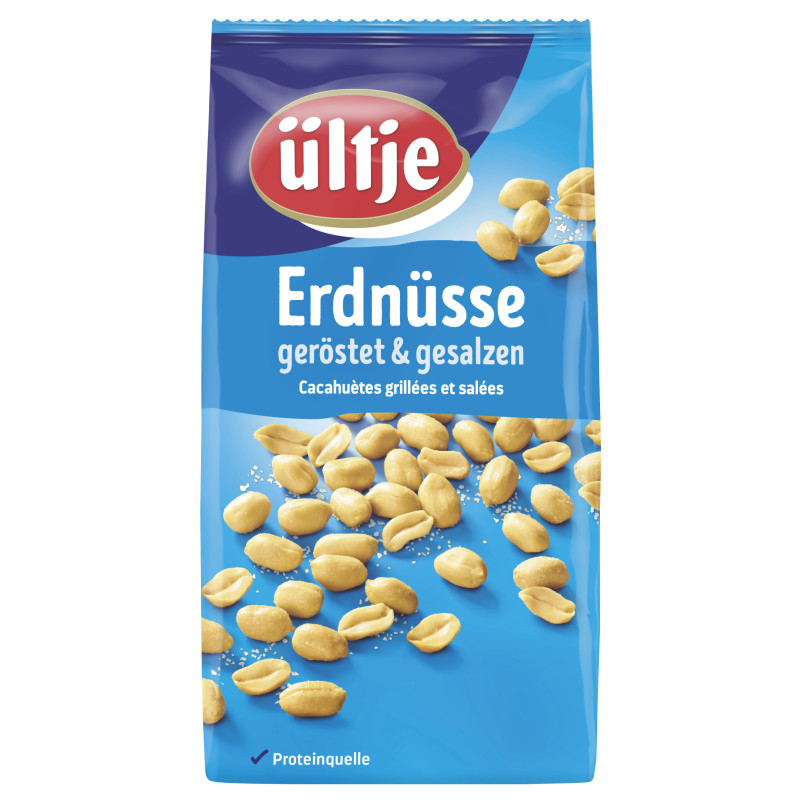 ültje Erdnüsse geröstet und gesalzen 900g