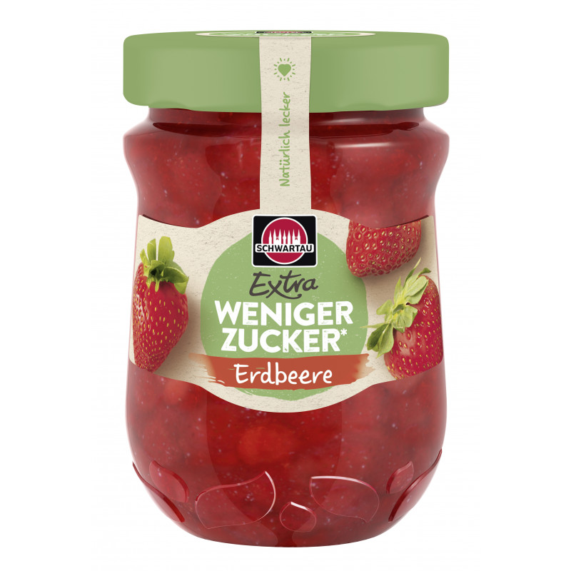 Schwartau Less Sugar Strawberry 300g