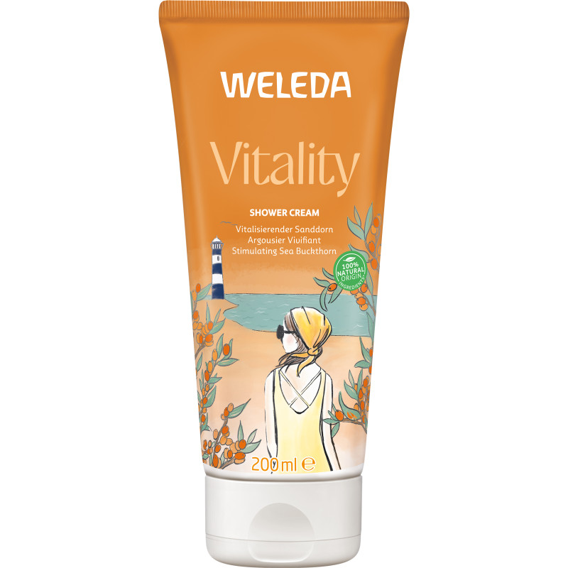 WELEDA Vitality Shower Cream Sanddorn 200ml
