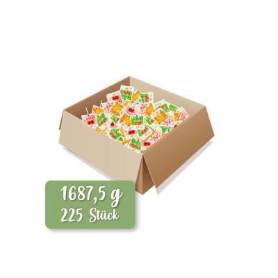 Frigeo Traubenzucker Lollys 3-fach Karneval 225 x 7,5 g