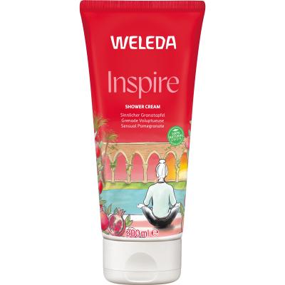 WELEDA Inspire Shower Cream Granatapfel 200ml