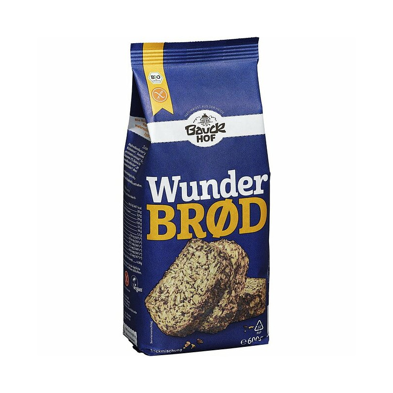 Bauckhof Wunderbrod 600g Bio glutenfrei
