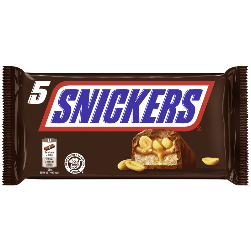 SNICKERS® Multipack 5x50g = 250g