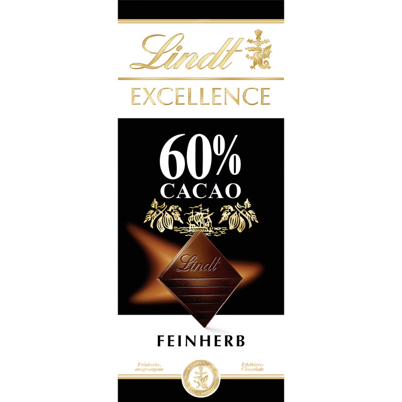 Lindt Excellence 60% 100g