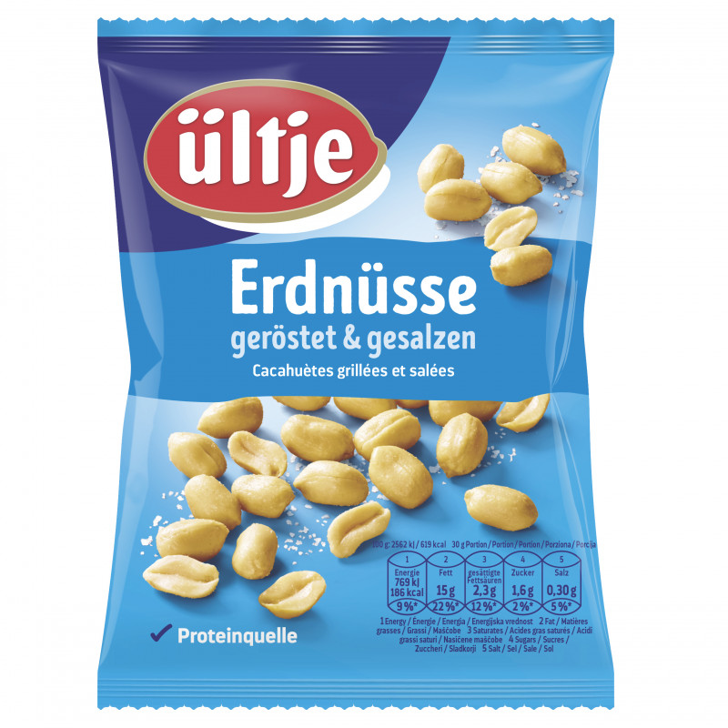 ültje Erdnüsse geröstet & gesalzen 200g Beutel