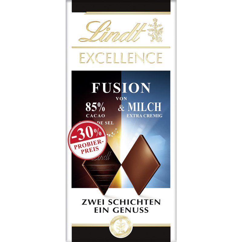 Lindt EXCELLENCE Fu.85%Sa&We Promo 100g