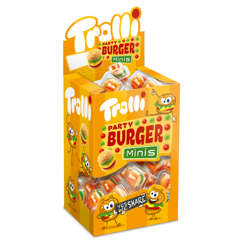 Trolli Party Burger Minis 80 St.
