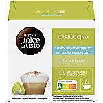 NESCAFE DOLCE GUSTO Cappuccino Unsweetened 8+8 Capsule = 161,6g 161,6g
