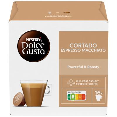 NESCAFE DOLCE GUSTO Cortado Espresso Macchiato 16 Capsule = 100,8g 100,8g