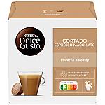 NESCAFE DOLCE GUSTO Cortado Espresso Macchiato 16 Capsule = 100,8g 100,8g