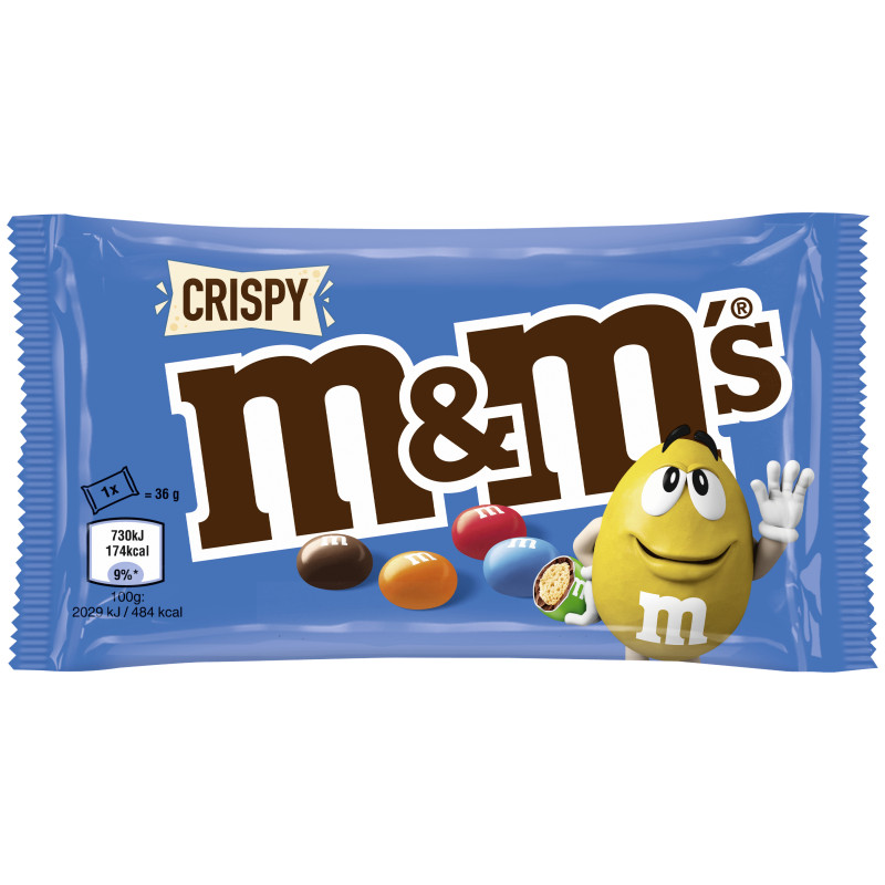 M&M’S® Crispy 36g Knusperreiskern