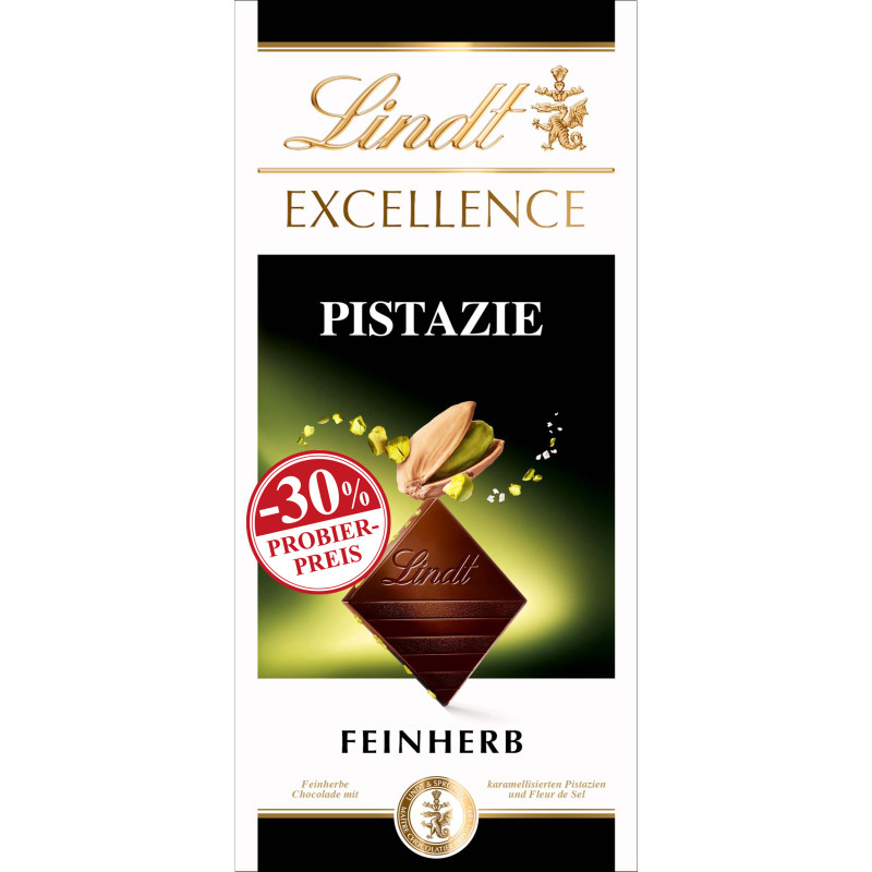 Lindt EXCELLENCE Pistachio Promo 100g