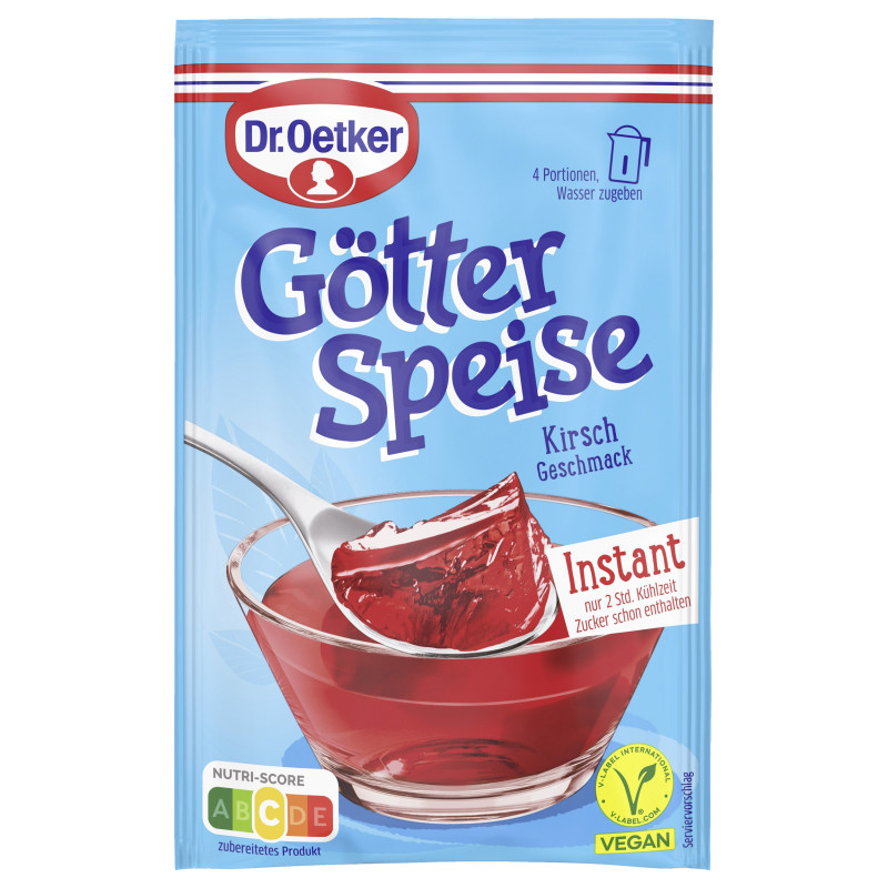 Dr. Oetker Götterspeise Instant Kirsch-Ges. 500ml