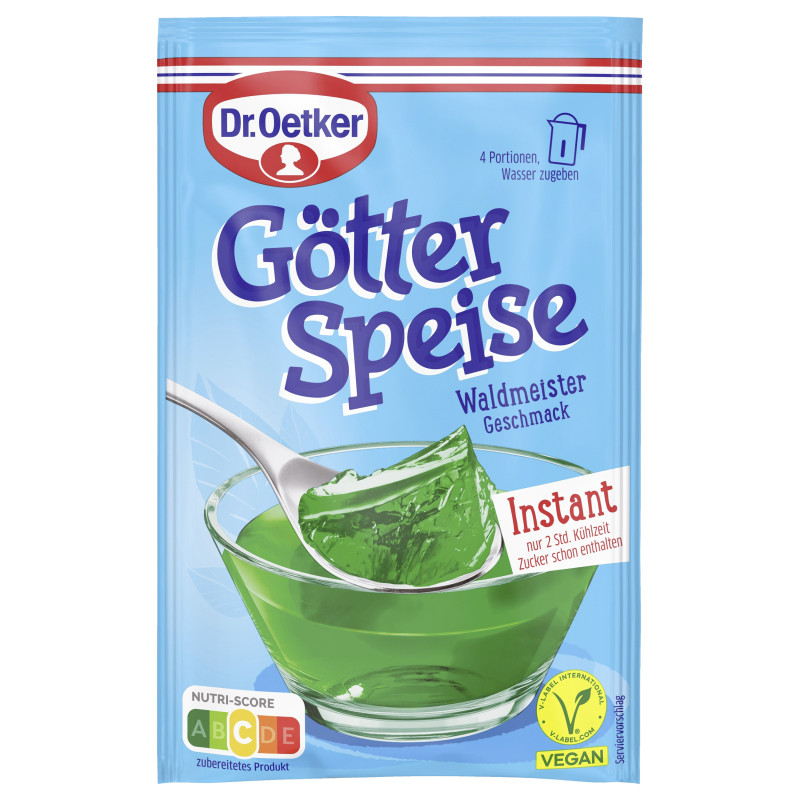 Dr. Oetker Jelly Instant Woodruff Flavored. 500ml