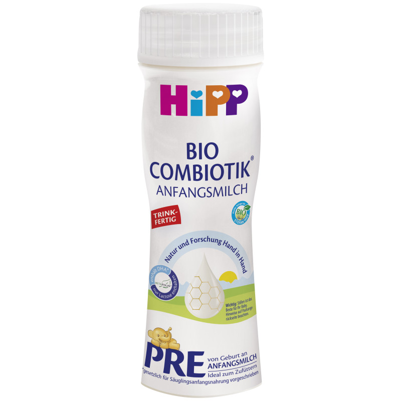 HiPP Organic Milk Formula PRE BIO Combiotik® ready to drink, 200ml
