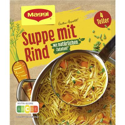 Maggi Guten Appetit Rindfleisch Suppe 85g - Ergibt 1L