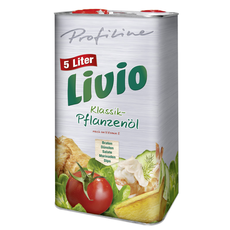 Livio® Profiline Klassik Pflanzenöl 5L