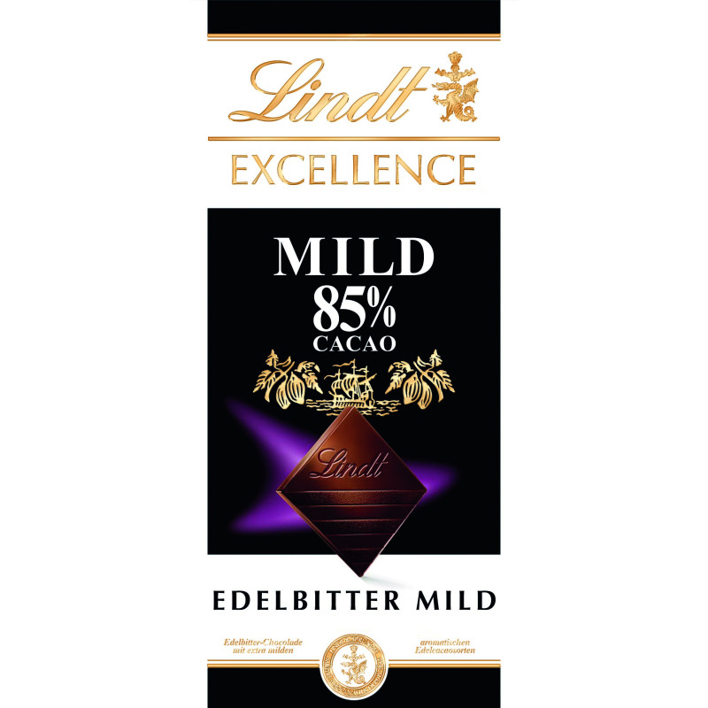 Lindt Excellence Mild 85% - 100g