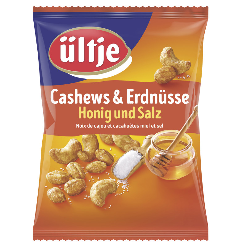 Ültje Cashew & Erdnüsse Honig Salz 200g Beutel