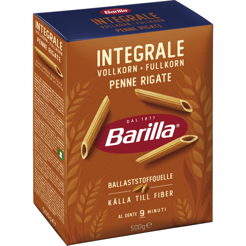 Barilla Vollkorn Penne Rigate 500g