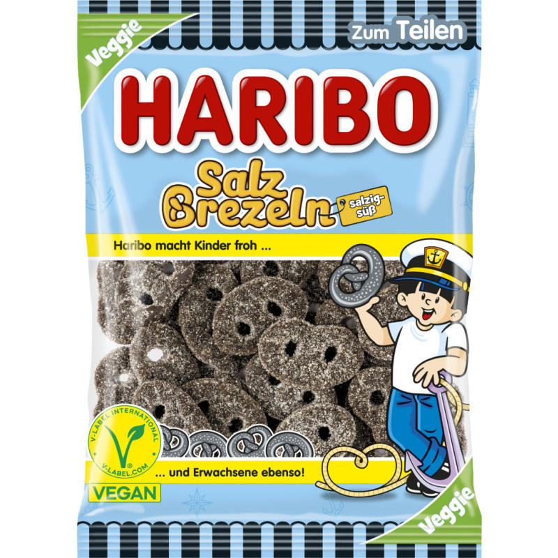 Haribo Salty Pretzels 175g