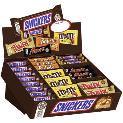 Topsellerbox BALISTO® M&M'S® MARS® SNICKERS® Original/Creamy Peanut Butter TWIX® 72 Verbrauchseinheiten 3,310kg