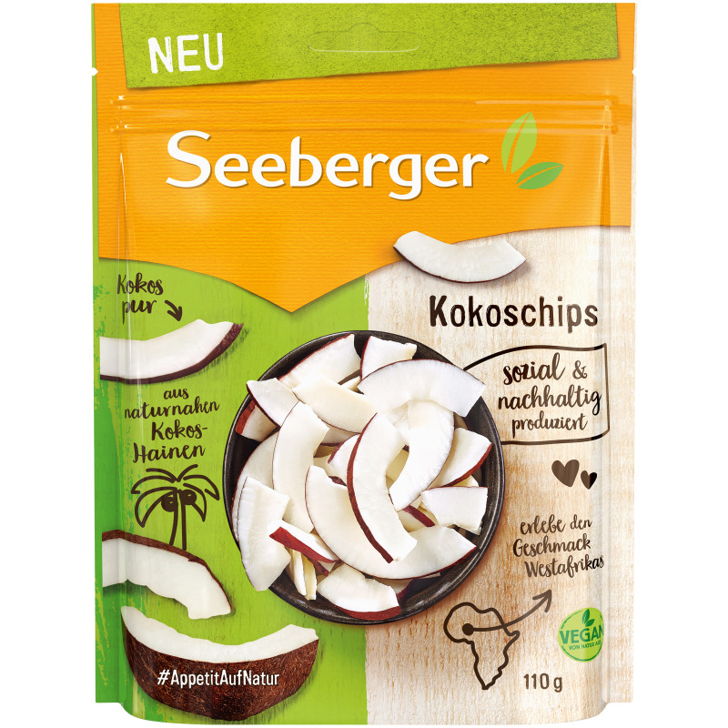 Seeberger Coconut Chips 110g