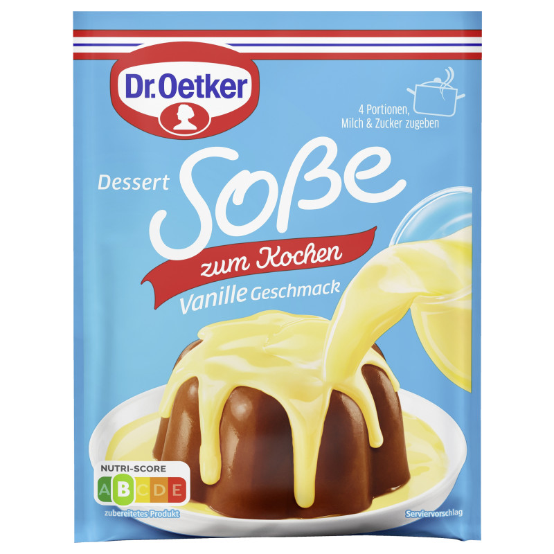 Dr. Oetker Soße zum Kochen Vanille-Geschmack 1,500L