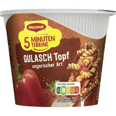 MAGGI 5 MINUTEN TERRINE Gulasch Topf 57g