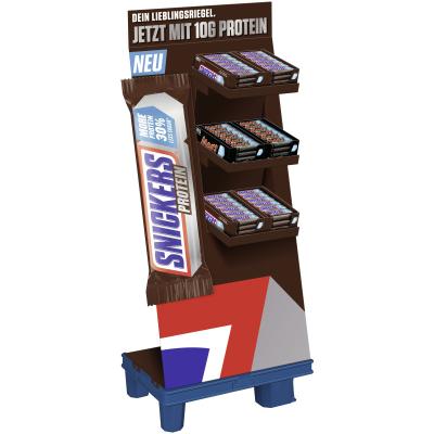 MARS® SNICKERS® Protein Riegel 2 Varietäten 108 Verbrauchseinheiten (1/4 Palette) 5,184kg