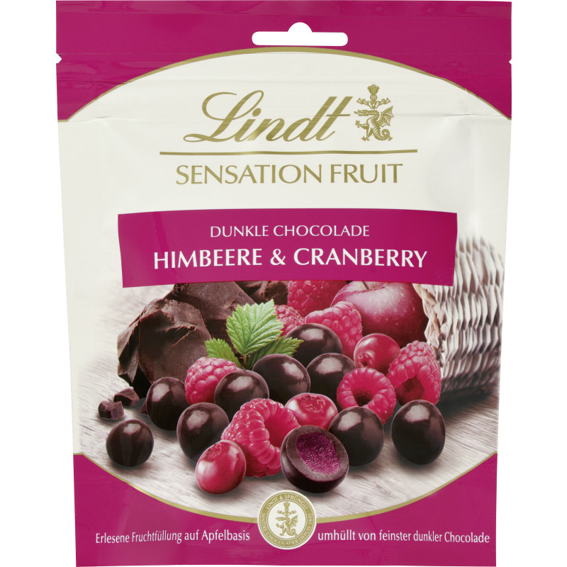 Lindt SensationFruit Himbeere 150g