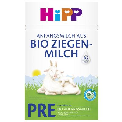 HiPP Milchnahrung Pre Anfangsmilch aus Bio Ziegenmilch, 400g