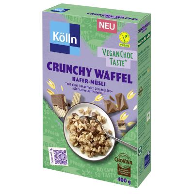 Kölln Müsli Crunchy Waffel 400g kakaofrei VEGAN 400g