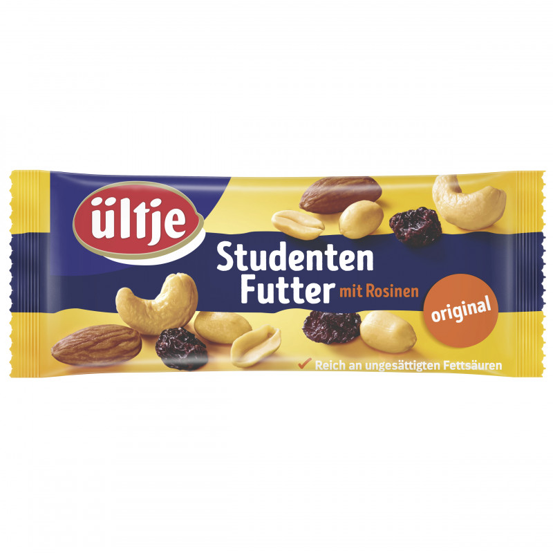 ültje Trail Mix with Raisins Original 50g Snack Bag