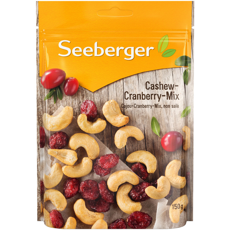 Seeberger Cashew-Cranberry-Mix 150g