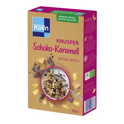 Kölln Müsli Knusper Schoko-Karamell 450g