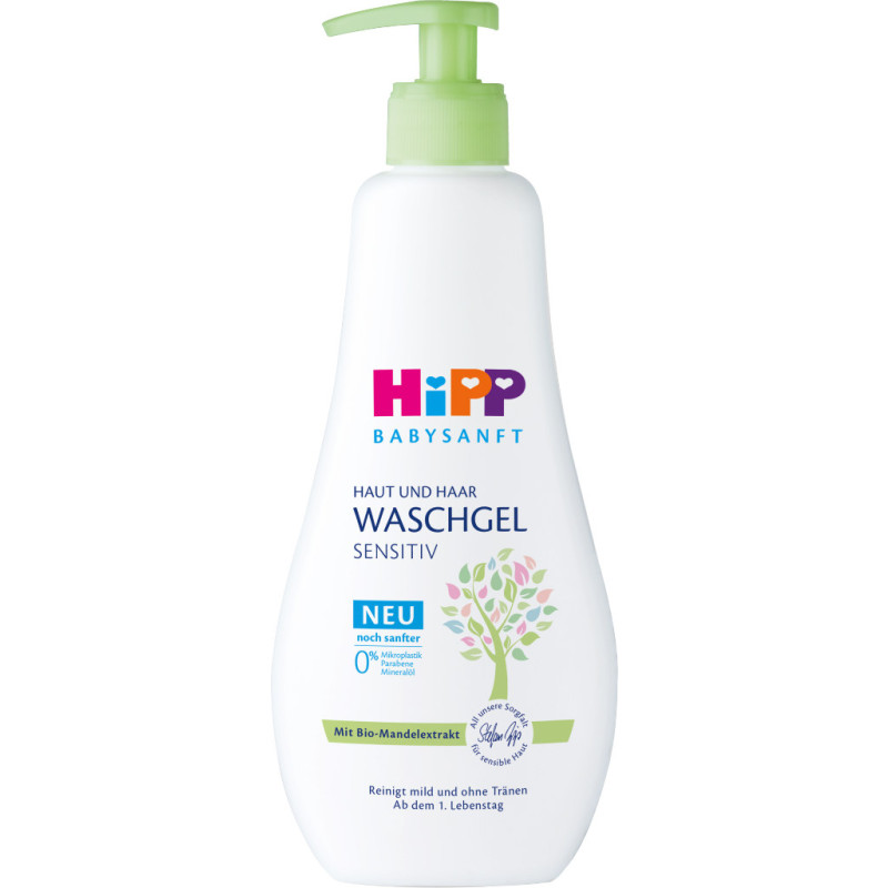HiPP Skin and Hair Wash Gel 400ml