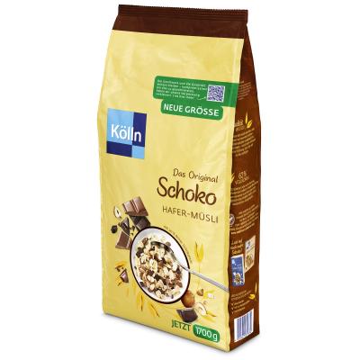 Kölln Schoko Hafer-Müsli 1700g mit 20 % feiner Schokolade