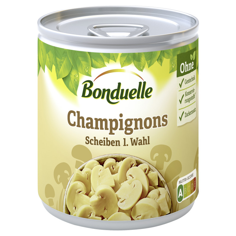 Bonduelle Champignons Scheiben 1. Wahl 212ml / 195g