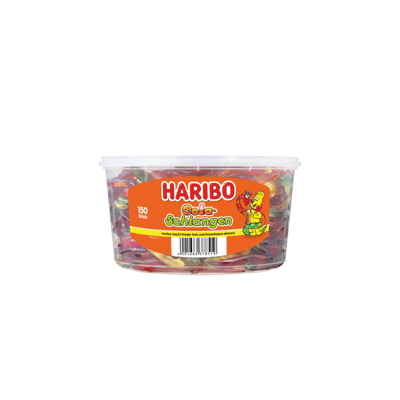 Haribo Cola Snakes 150 ST / 1050g