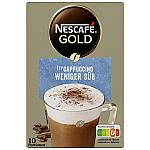 NESCAFE GOLD Typ Cappuccino Weniger Süss (10x12,5g) 125g