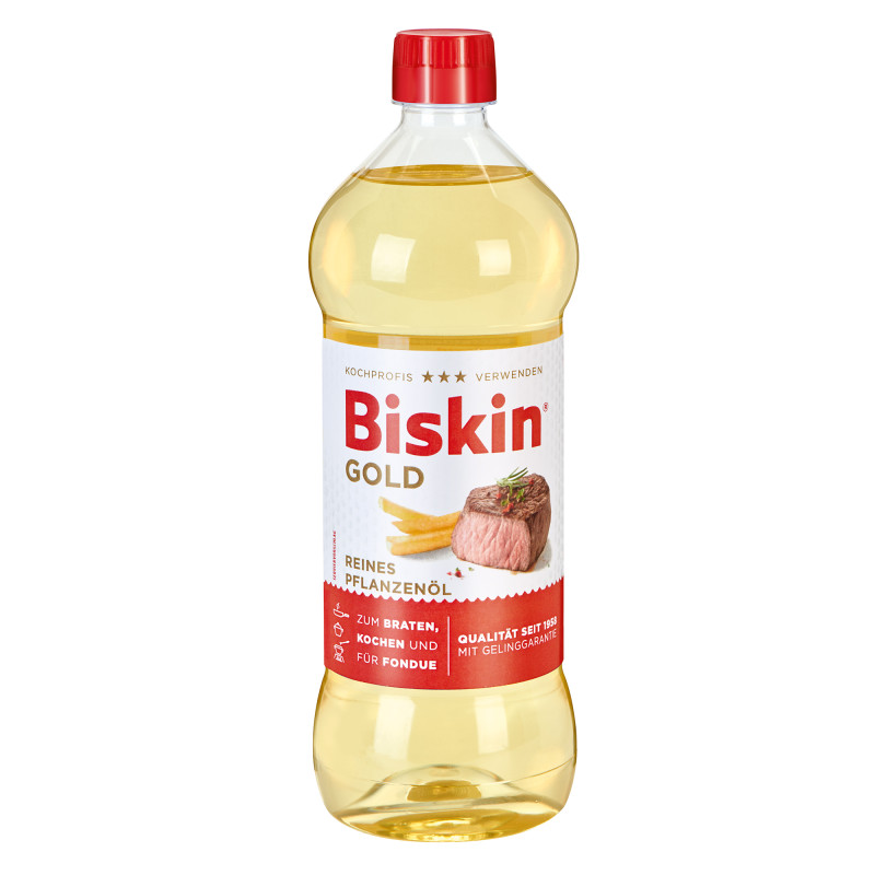 Biskin® GOLD Reines Pflanzenöl 750ml
