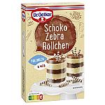 Dr. Oetker Schoko Zebra Röllchen RAC MB 75g