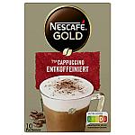NESCAFE GOLD Typ Cappuccino Entkoffeiniert (10x12,5g) 125g