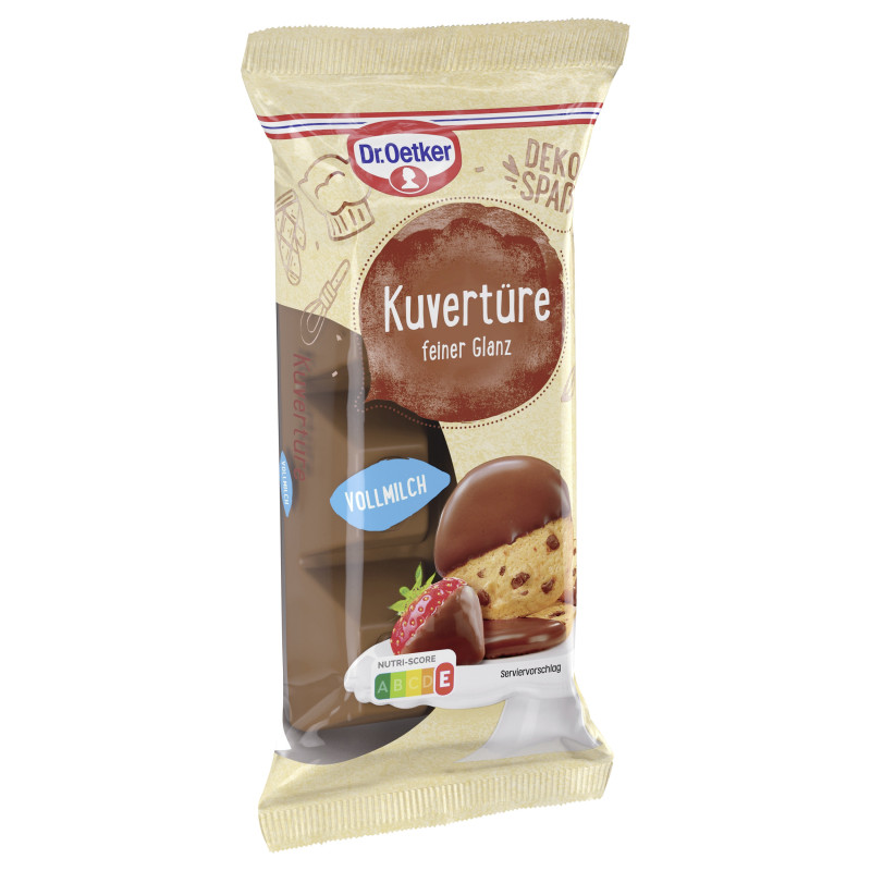 Dr. Oetker Milk Chocolate Coating RAC MB 150g