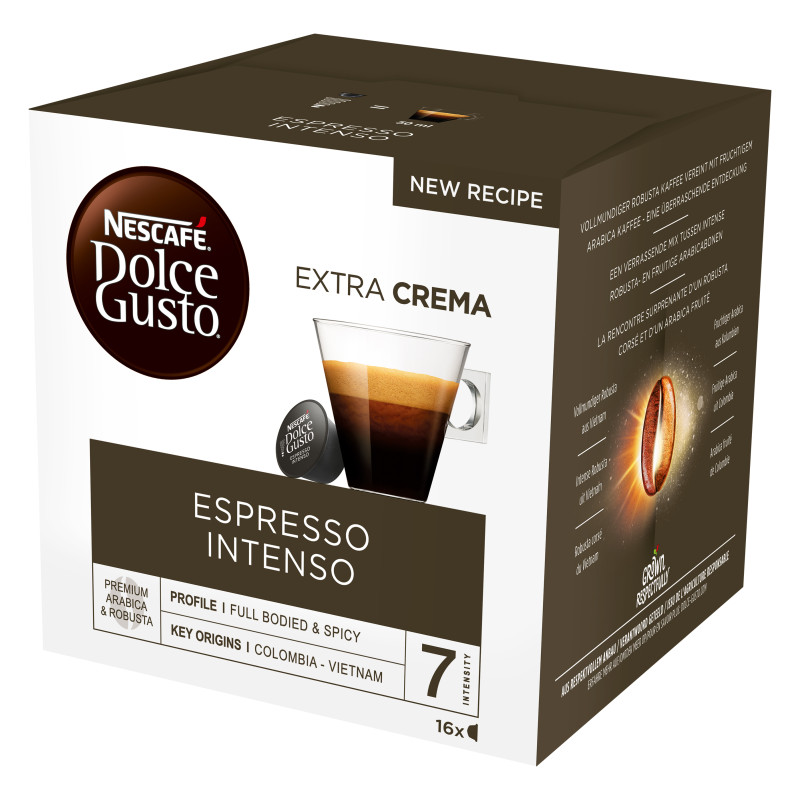 NESCAFE DOLCE GUSTO Espresso Intenso 16 Capsule = 112g