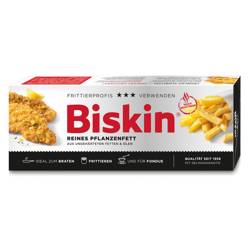 Biskin® Reines Pflanzenfett 1kg