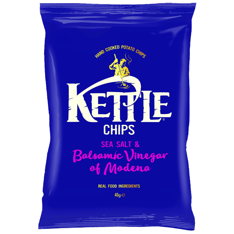 KETTLE Sea Salt & Balsamic Vinegar of Modena 40g