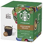 STARBUCKS HOUSE BLEND by NESCAFÉ DOLCE GUSTO 12 Capsule = 102g